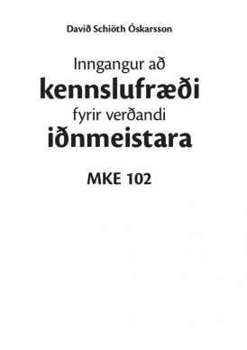 Inngangur að kennslufræði fyrir verðandi iðnmeistara
