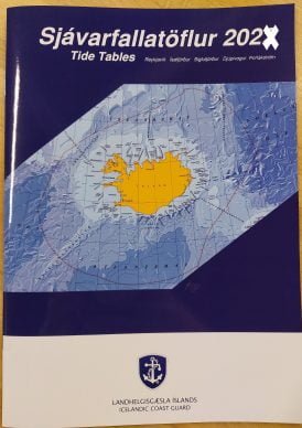Sjávarfallatöflur 2025