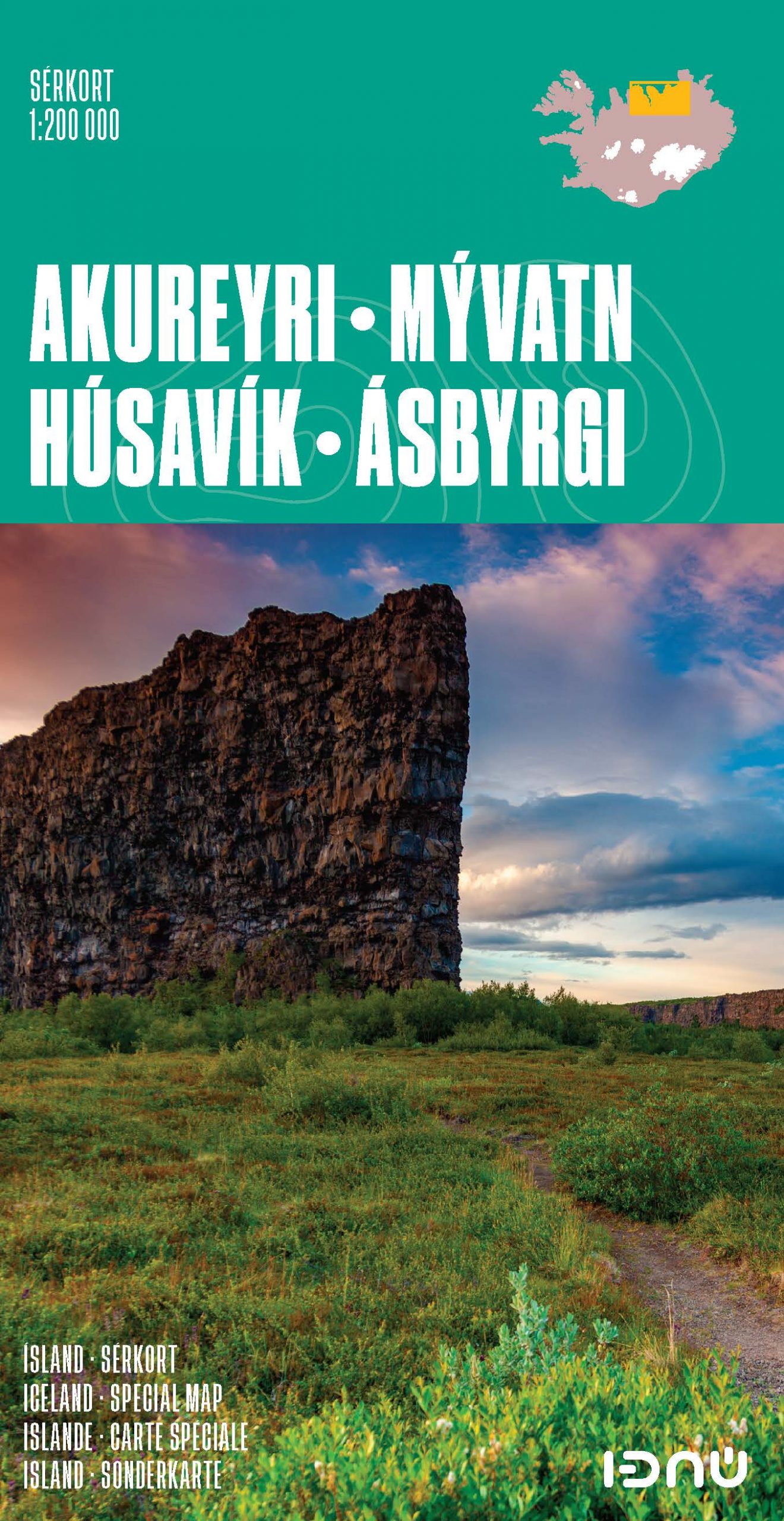 Sérkort - Akureyri - Mývatn - Húsavík - Ásbyrgi