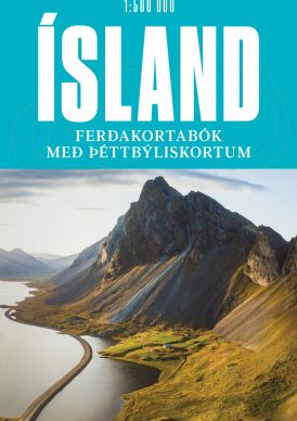 Ísland - Ferðakortabók með þéttbýliskortum