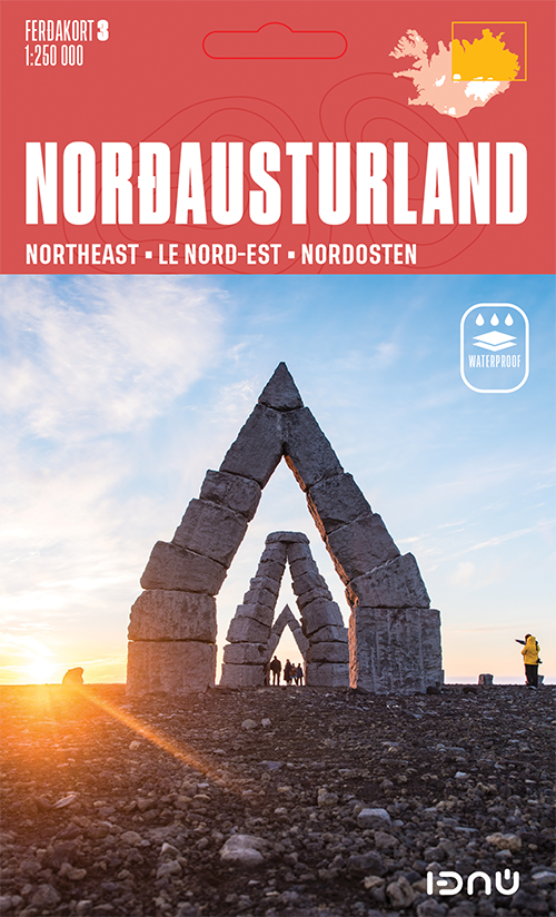 Ferðakort 3 - Norðausturland (2025)